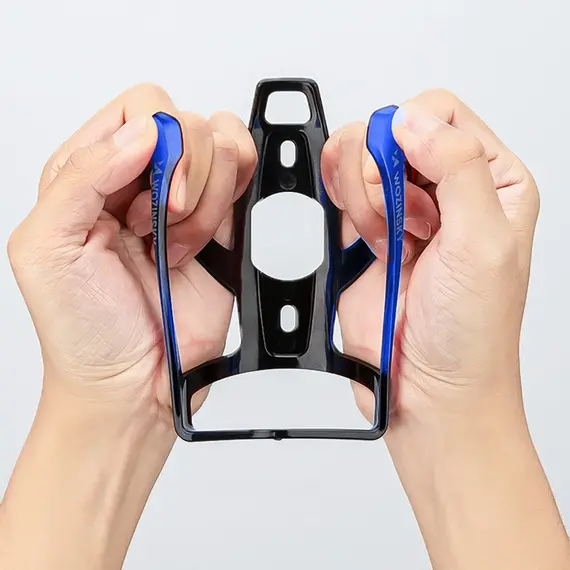Wozinsky WUR-01BB Bike Bottle Holder Basket - Black and Blue - Smartphone Holders - Smartphones - Techbox