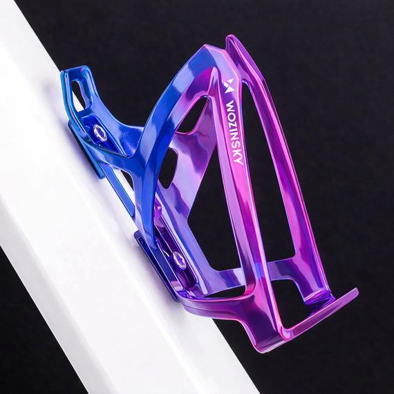 Wozinsky WUR-01BP Bike Bottle Holder Basket - Blue and Purple | Techbox