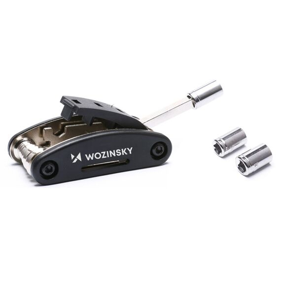 Wozinsky WWZ-01N 16-in-1 Multifunctional Bicycle Repair Tool Set - Black - Bicycle - Sports & Fitness - Techbox