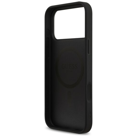 Guess 4G Printed Stripes MagSafe case for iPhone 17 Pro Max - black - Uncategorized Cases (2) - Cases - Techbox