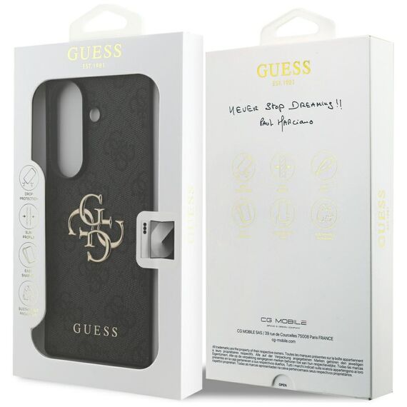 Guess Big 4G Logo Classic Logo Case for Samsung Galaxy Z Fold7 - Black | Techbox