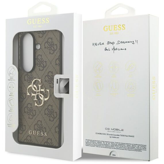 Guess Big 4G Logo Classic Logo Case for Samsung Galaxy Z Fold7 - Brown | Techbox
