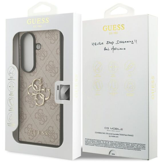 Guess Big 4G Logo Classic Logo Case for Samsung Galaxy Z Fold7 - Pink - Samsung Cases - Cases - Techbox