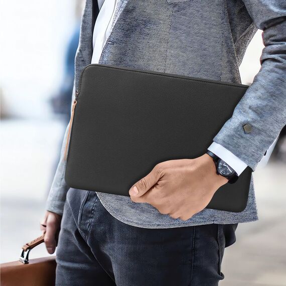 Tech-Protect Fleece Laptop Bag 13-14 - Black | Techbox