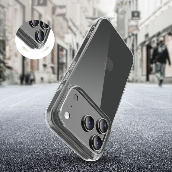 Tech-Protect FlexAir Hybrid Case for iPhone 17 Pro Max - Clear | Techbox
