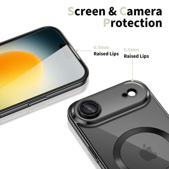 Tech-Protect MagFlex MagSafe Case for iPhone 17 Air - Clear Black | Techbox