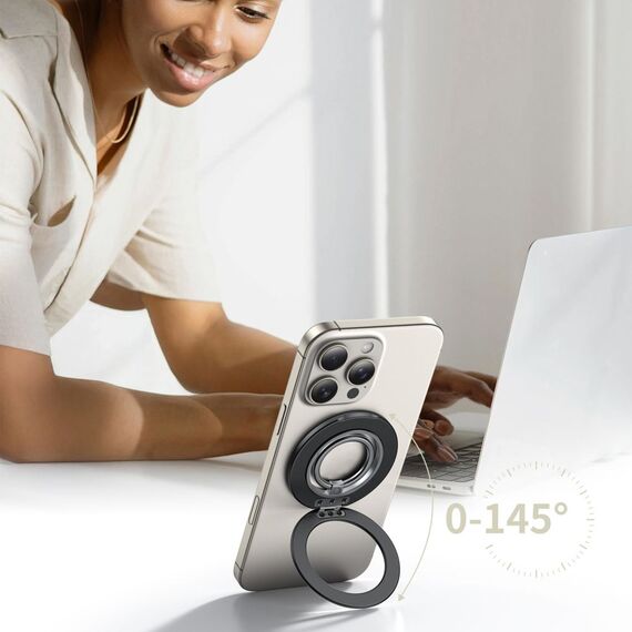 Tech-Protect MMR600 Magsafe Phone Ring Holder - Black