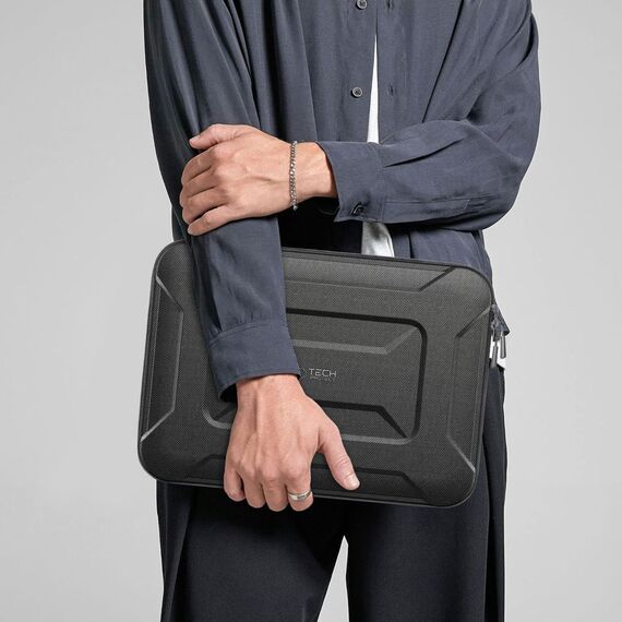 Tech-Protect Ranger-X Tactical Laptop Case for 13-14" - Black | Techbox