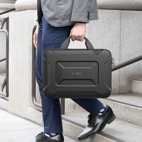 Tech-Protect Ranger-X Tactical Laptop Case for 15-16" - Black - Bags & Backpacks - Laptop Accessories - Techbox