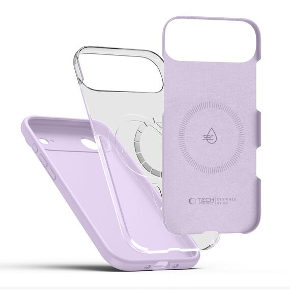Tech-Protect Silicone MagSafe Case for iPhone 17 Air - Purple - Apple Cases - Cases - Techbox