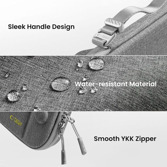 Tech-Protect Slim Pouch for Nintendo Switch 2 - Gray