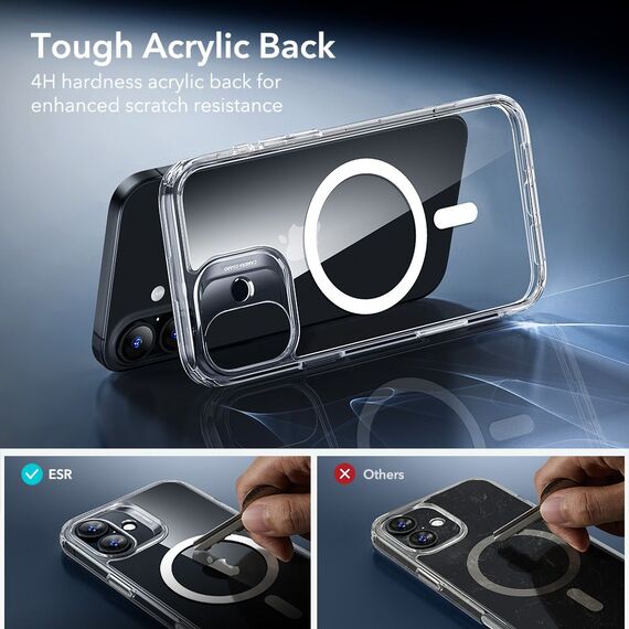 ESR Classic Hybrid MagSafe + Tempered Glass Set for iPhone 17 - Clear | Techbox