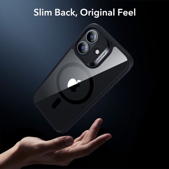 ESR Classic Hybrid MagSafe + Tempered Glass Set for iPhone 17 - Clear Black | Techbox