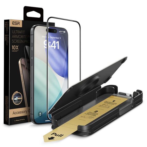 ESR UltraFit Armorite Pro Tempered Glass for iPhone 16 Pro / 17 - Transparent | Techbox