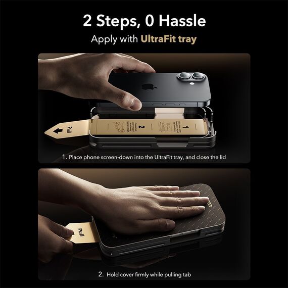 ESR UltraFit Armorite Pro Tempered Glass for iPhone 16 Pro / 17 - Transparent | Techbox
