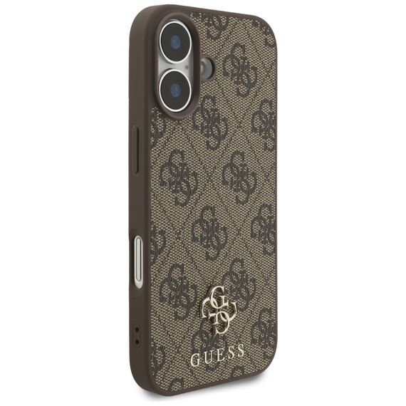 Guess 4G Small Classic Logo MagSafe Case for iPhone 17 - Brown - Uncategorized Cases (2) - Cases - Techbox