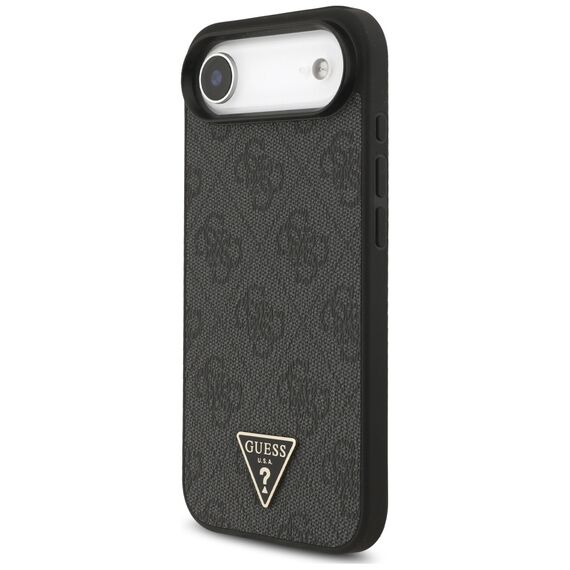 Guess 4G Strap Triangle Logo MagSafe Case for iPhone 17 Air - Black - Uncategorized Cases (2) - Cases - Techbox
