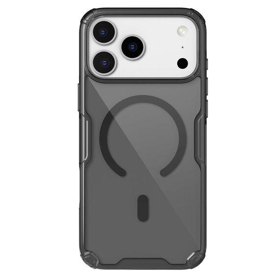 Nillkin Nature TPU Pro Magnetic Case Compatible with MagSafe for iPhone 17 Pro Max - Translucent Black | Techbox