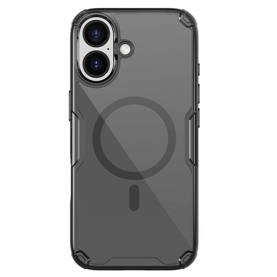 Nillkin Nature TPU Pro Magnetic Case Compatible with MagSafe for iPhone 17 Pro - Translucent Black | Techbox