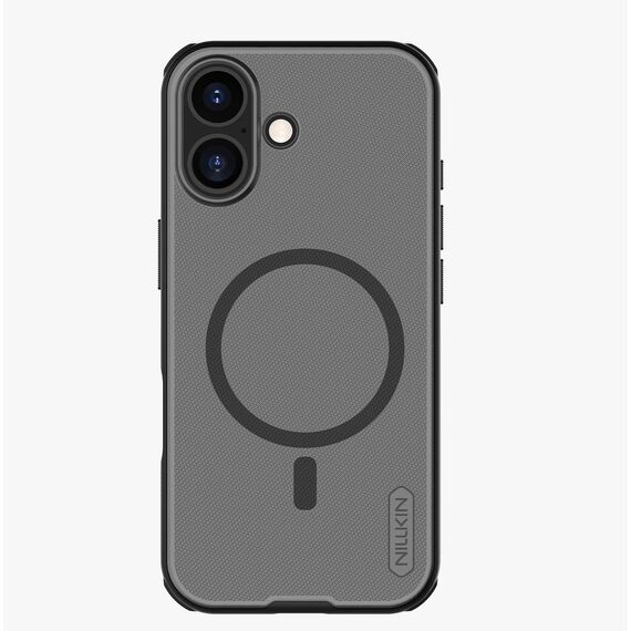 Nillkin Super Frosted Shield Pro Magnetic Case Compatible with MagSafe for iPhone 17 - Translucent Black | Techbox