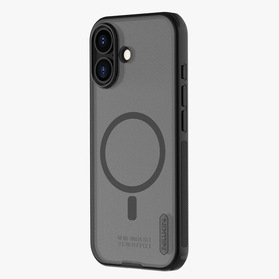 Nillkin Super Frosted Shield Pro Magnetic Case Compatible with MagSafe for iPhone 17 - Translucent Black | Techbox