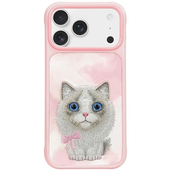 Nimmy Big Eyed Pet 2.0 Cat Case for iPhone 17 Pro - Pink - Apple Cases - Cases - Techbox