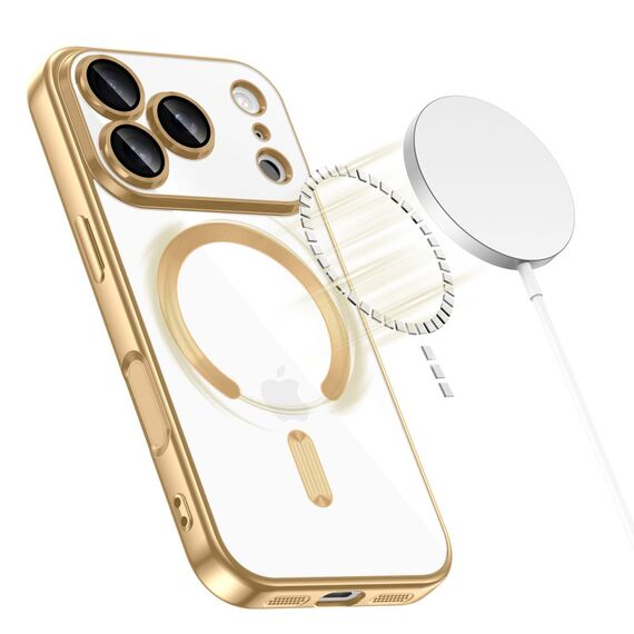 Tech-Protect MagFlex MagSafe Case for iPhone 17 Pro - Transparent Gold | Techbox