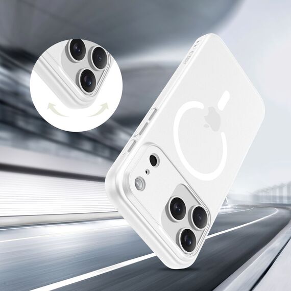 Tech-Protect MagSlim MagSafe Case for iPhone 17 Pro - Matte White | Techbox