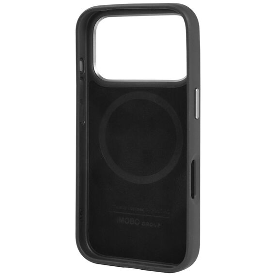 Audi R8 Genuine Leather MagSafe Case for iPhone 17 Pro - Black and Red - Apple Cases - Cases - Techbox