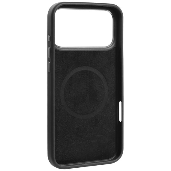 Audi R8 Genuine Leather MagSafe Case for iPhone 17 Pro Max - Black and Red - Apple Cases - Cases - Techbox