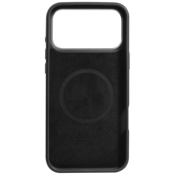 Audi R8 Genuine Leather MagSafe Case for iPhone 17 Pro Max - Black and Red - Apple Cases - Cases - Techbox