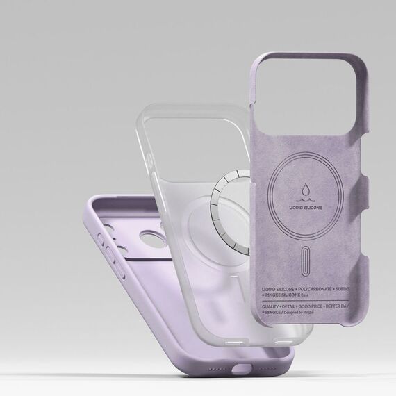 Ringke Silicone Magnetic MagSafe Case for iPhone 17 Pro Max - Purple | Techbox