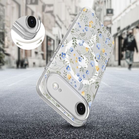 Tech-Protect FlexAir MagSafe Case for iPhone 17 Air - Daisies with Leaves | Techbox