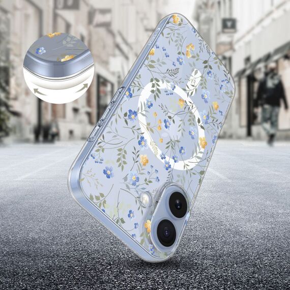 Tech-Protect FlexAir MagSafe Case for iPhone 17 - Daisies with Leaves | Techbox