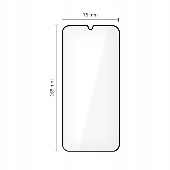 Tech-Protect Glass Fit+ 2-pack tempered glass for Xiaomi Poco M7 - black | Techbox