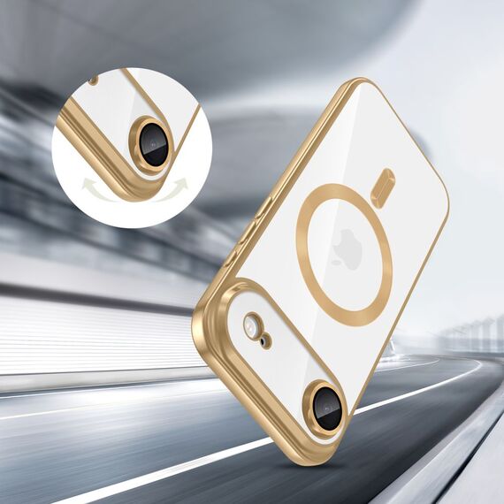 Tech-Protect MagFlex MagSafe Case for iPhone 17 Air - Transparent Gold | Techbox