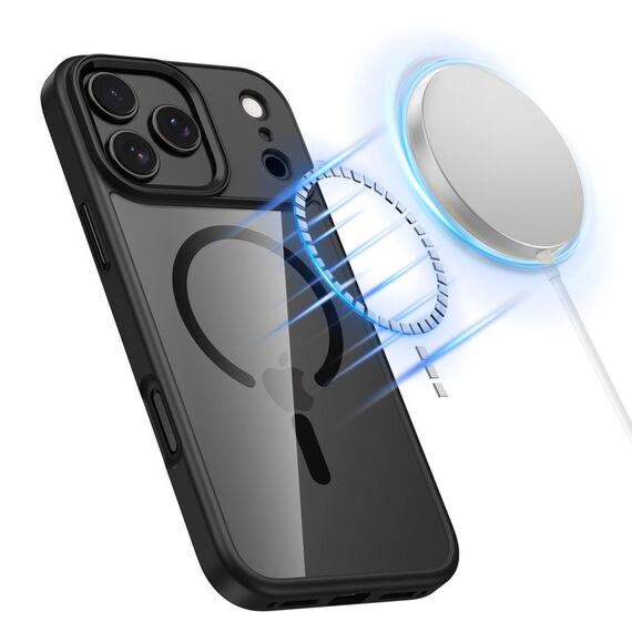 Tech-Protect MagMat MagSafe Case for iPhone 17 Pro Max - Clear Black | Techbox