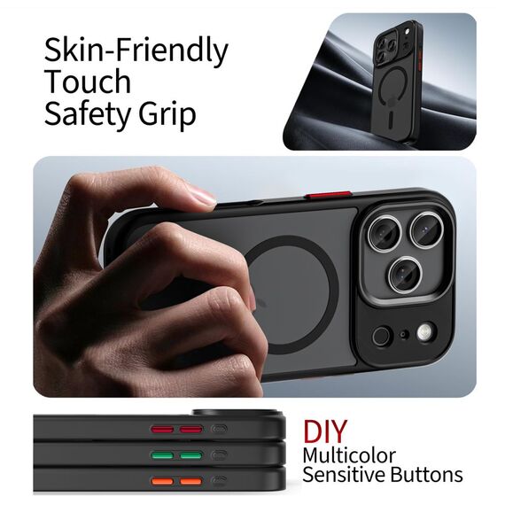 Tech-Protect MagMat XT 4-set MagSafe Case for iPhone 17 Pro Max - Matte Black | Techbox