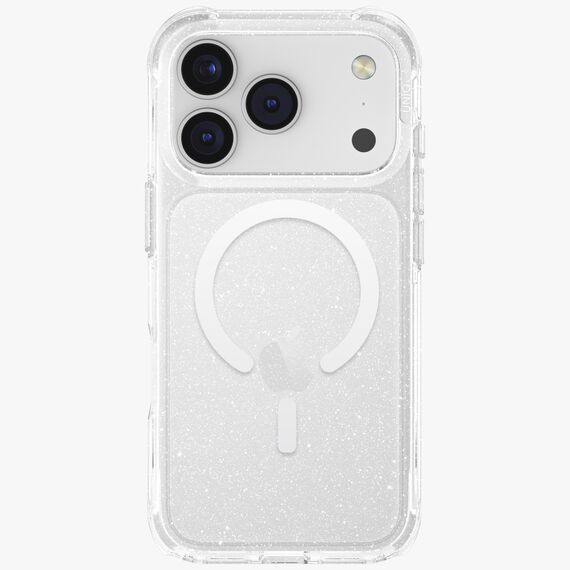 Uniq LifePro Xtreme Magclick Charging Case for iPhone 17 Pro - Clear-Glitter - Apple Cases - Cases - Techbox