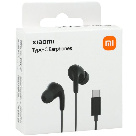 Xiaomi BHR8930GL In-Ear Wired Headphones USB-C with Remote Control - Black | Techbox