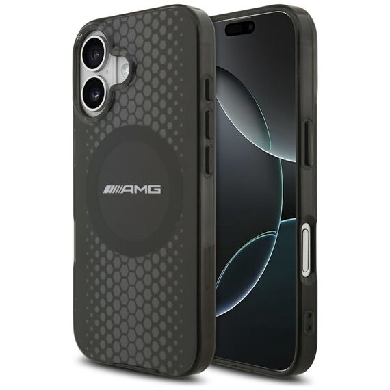 AMG Double Layer Transparent Graphics MagSafe case for iPhone 17 - black - Uncategorized Cases (2) - Cases - Techbox