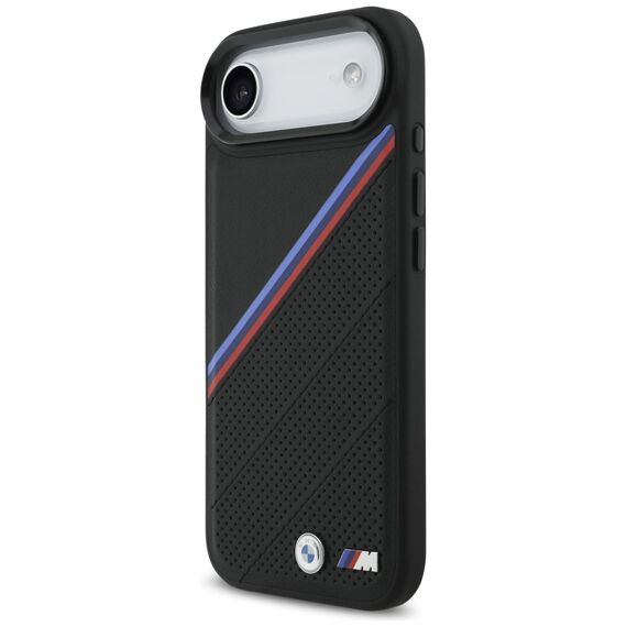 BMW M Tricolor Metal Logo MagSafe Case for iPhone 17 Air - Black - Apple Cases - Cases - Techbox