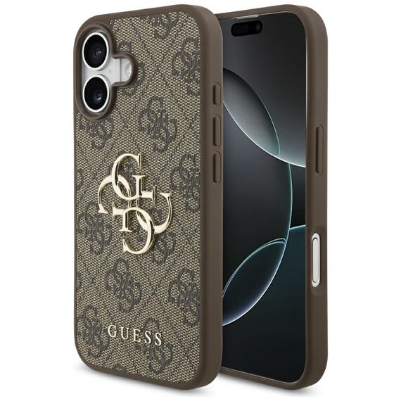 Guess 4G Big Logo Case for iPhone 17 - Brown | Techbox