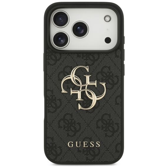 Guess 4G Big Logo Case for iPhone 17 Pro - Black - Uncategorized Cases (2) - Cases - Techbox