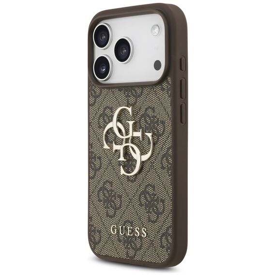 Guess 4G Big Logo Case for iPhone 17 Pro - Brown | Techbox