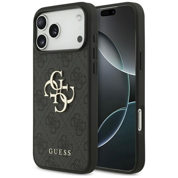 Guess 4G Big Logo Case for iPhone 17 Pro Max - Black | Techbox