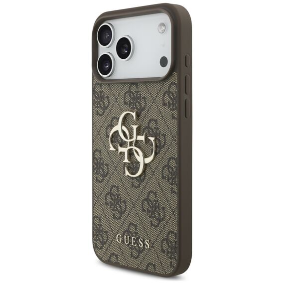 Guess 4G Big Logo Case for iPhone 17 Pro Max - Brown | Techbox