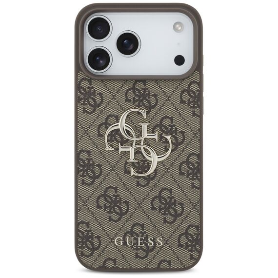 Guess 4G Big Logo Case for iPhone 17 Pro Max - Brown | Techbox