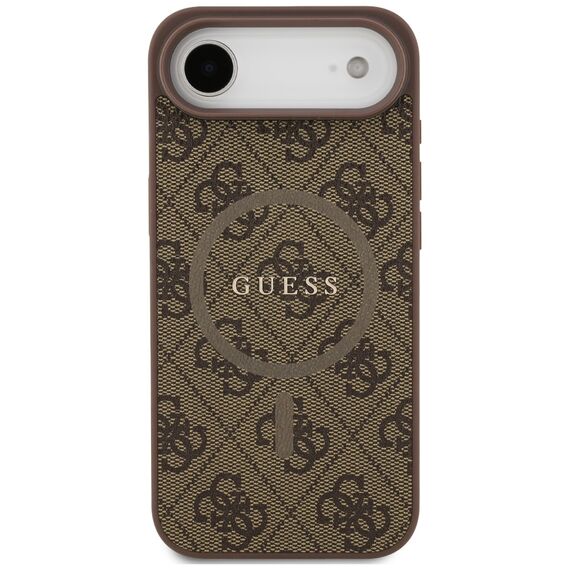 Guess 4G Ring Classic Logo MagSafe Case for iPhone 17 Air - Brown | Techbox
