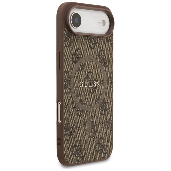Guess 4G Ring Classic Logo MagSafe Case for iPhone 17 Air - Brown | Techbox